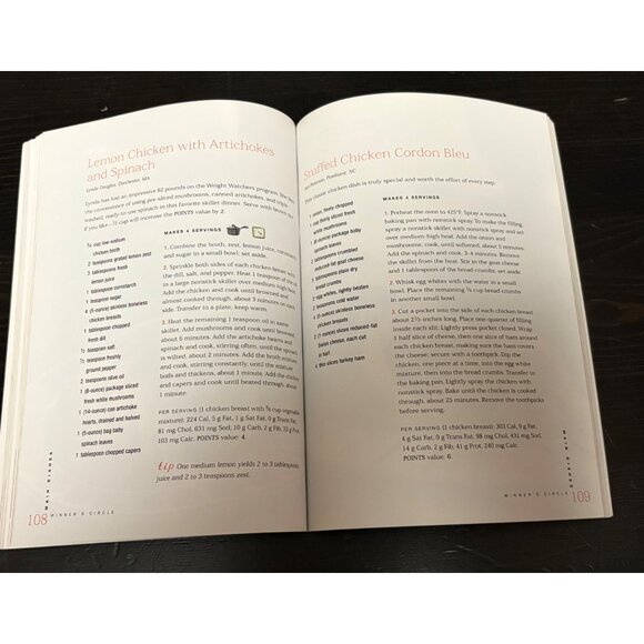 WeightWatchers Recipe Book Set Of 3: Hit The Spot Winners Circle Take 5 - Picture 6 of 8